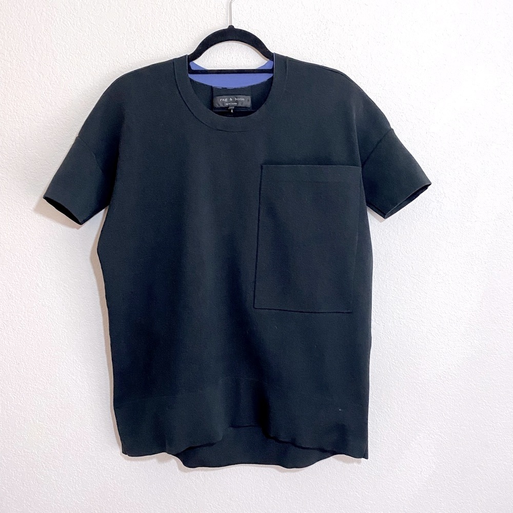 Rag & Bone Oversize Slub Pocket Shirt